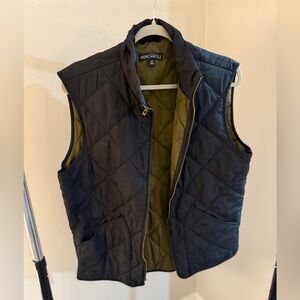 J. Crew Merchantile Vest Blue and Green Men’s Medium-Preowned